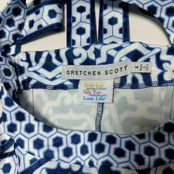 Gretchen  Scott sleeveless dress. Ladies size S - Picture 5 of 6